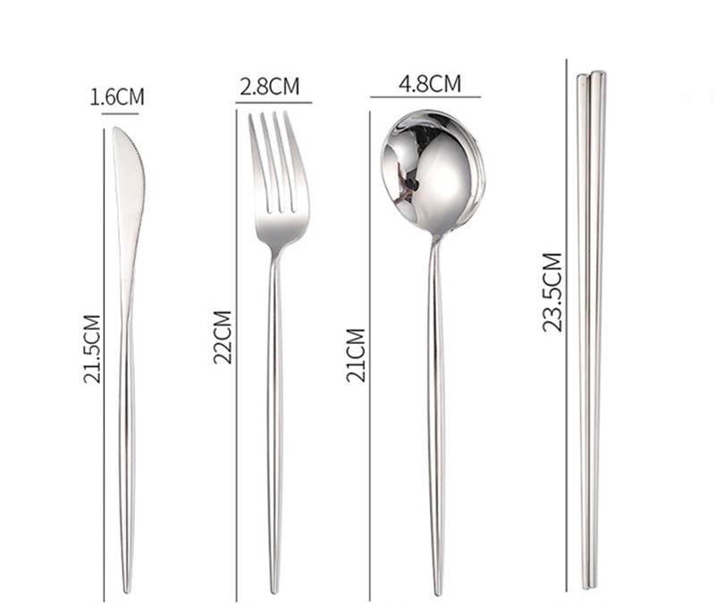 Knives forks spoons chopsti