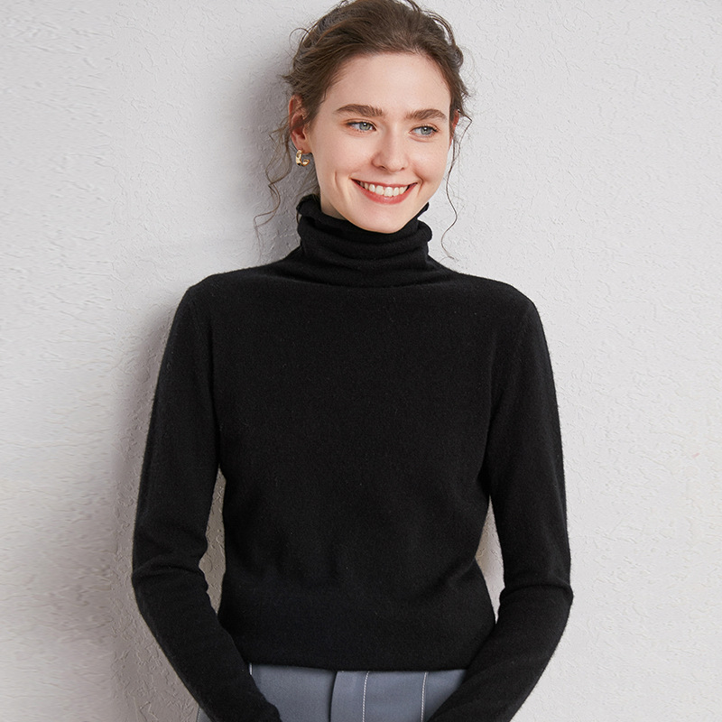 Title 3, Pile up collared cashmere sweaters