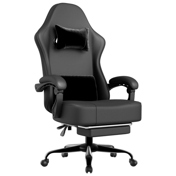 Chaise de jeu avec coussin à ressorts ensachés et repose-pieds