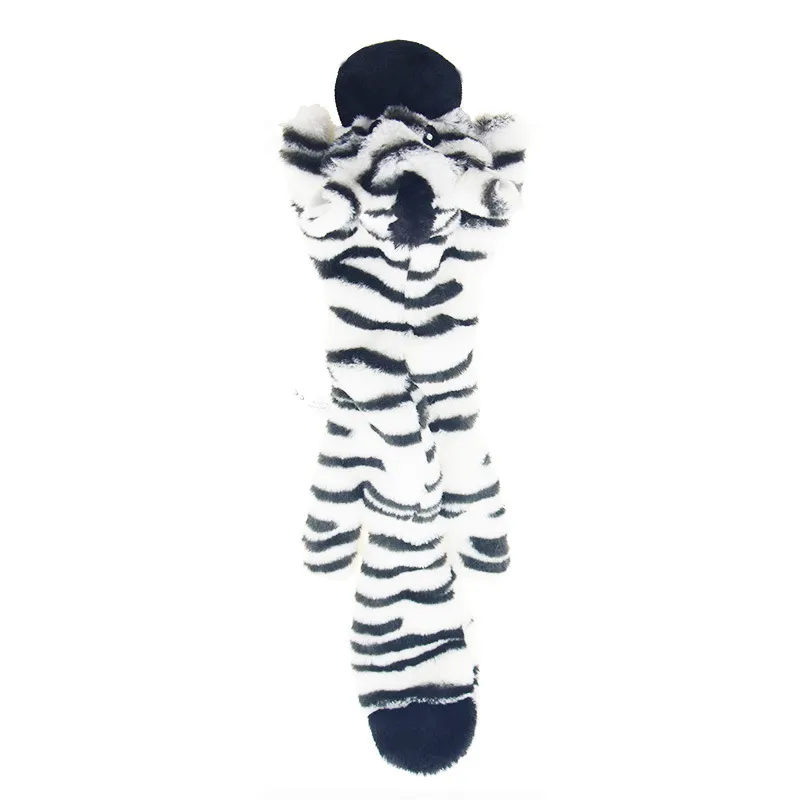Puppy Puppy Plush Brainstorming Pet Toy - Zebra