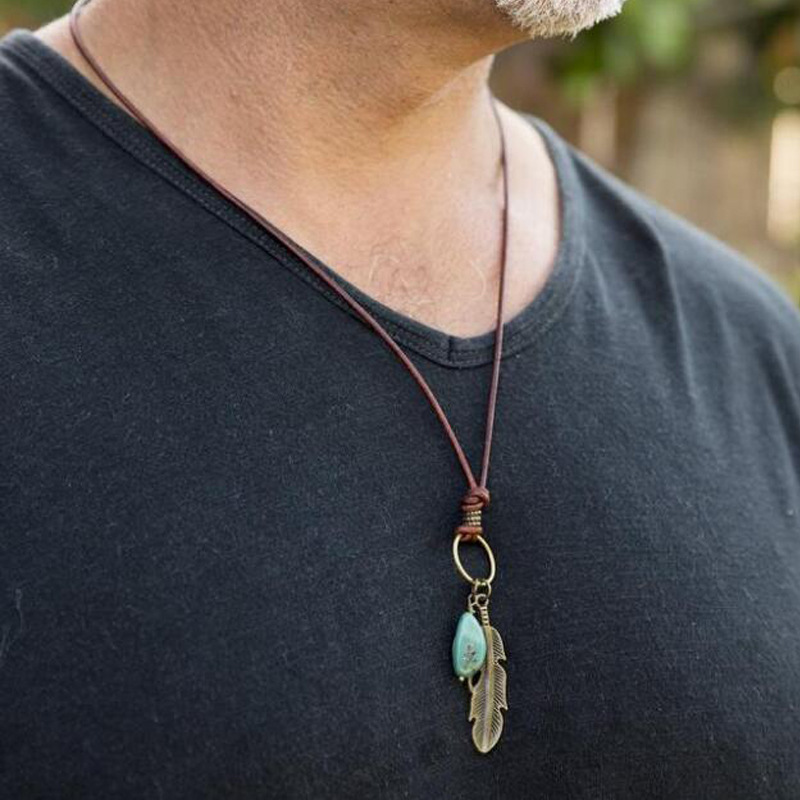 Creative Personality Couple Braided Necklace