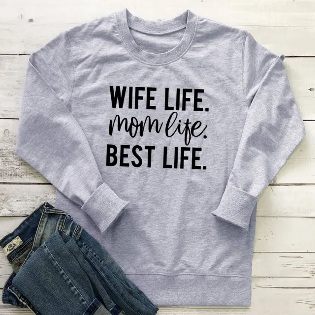 Mother's Day New Fashion Sweater Grey - Shop at LoveMi
