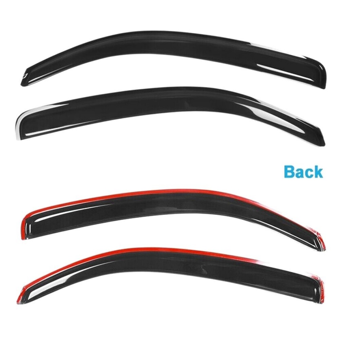 Fits 05-15 T Oyota Tacoma Regular Cab Window Visors Rain Sun Guard 2pc — foto 6