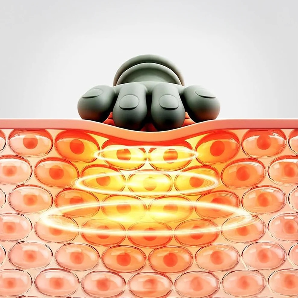 Heated Neck & Shoulder Massager - Hand-Shaped Deep Tissue Massage Tool — image 6