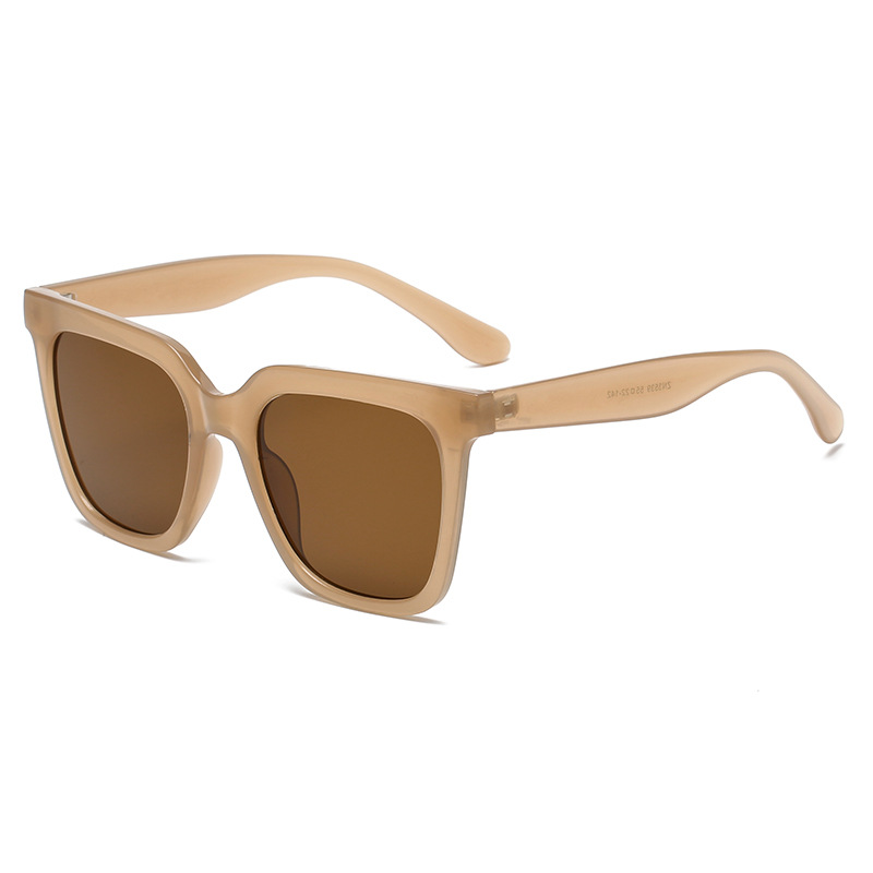 European And American Simple Large Frame Square Sunglasses - Image 2