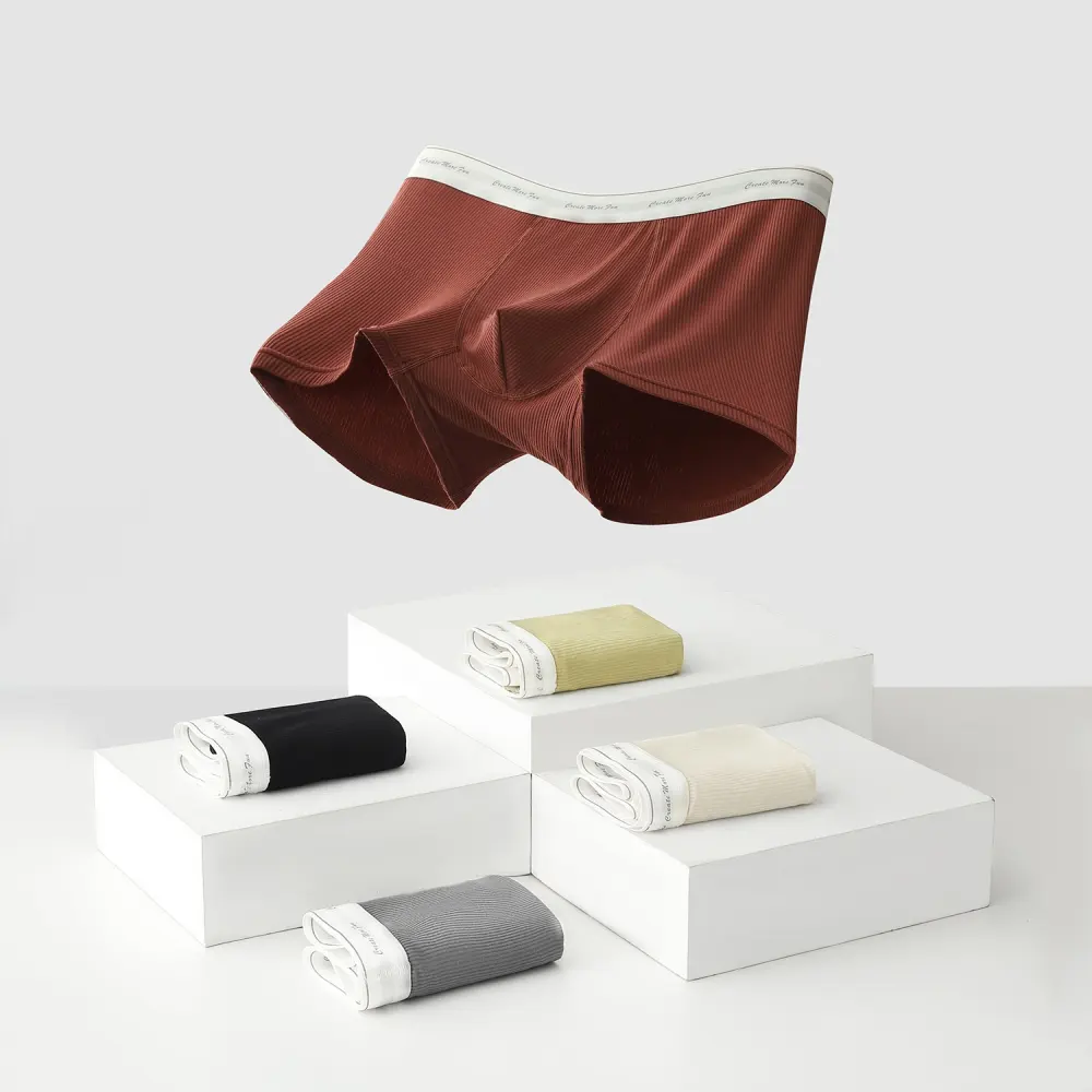 Men's Modal Boxer Shorts Breathable and Comfortable