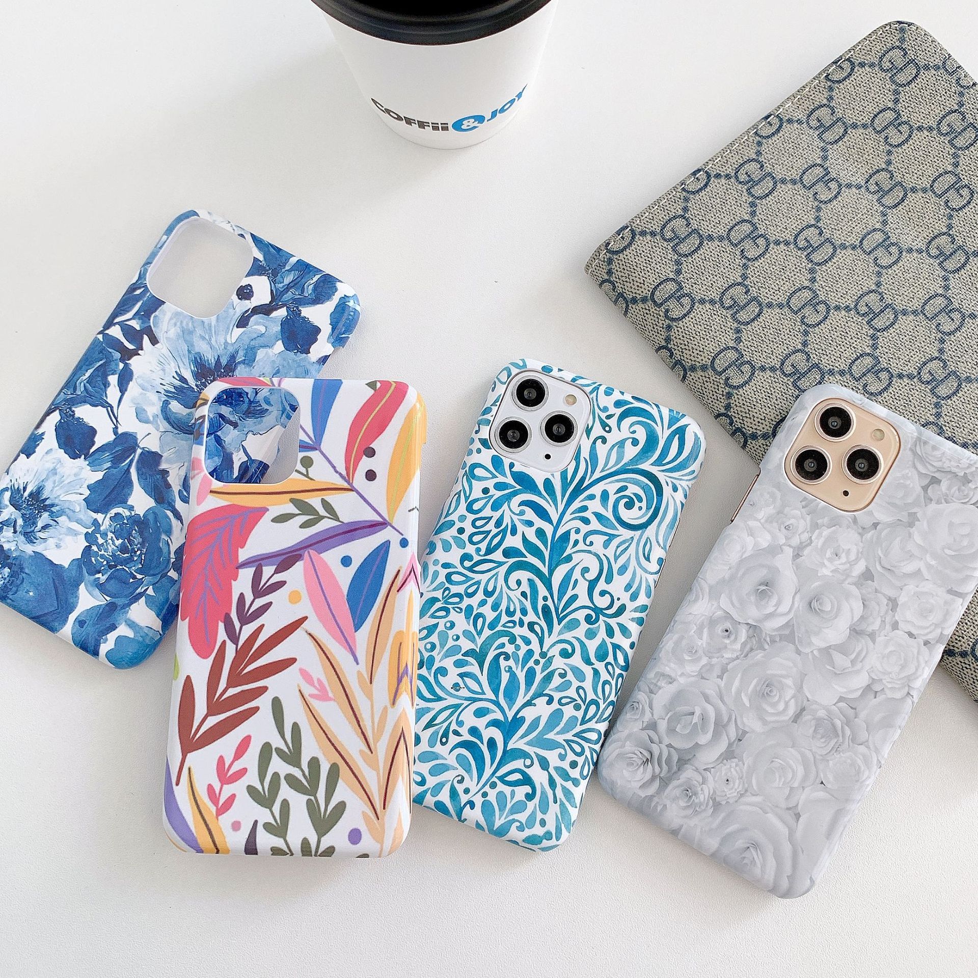 Korean Style Flower Phone Case Cover - Image 5
