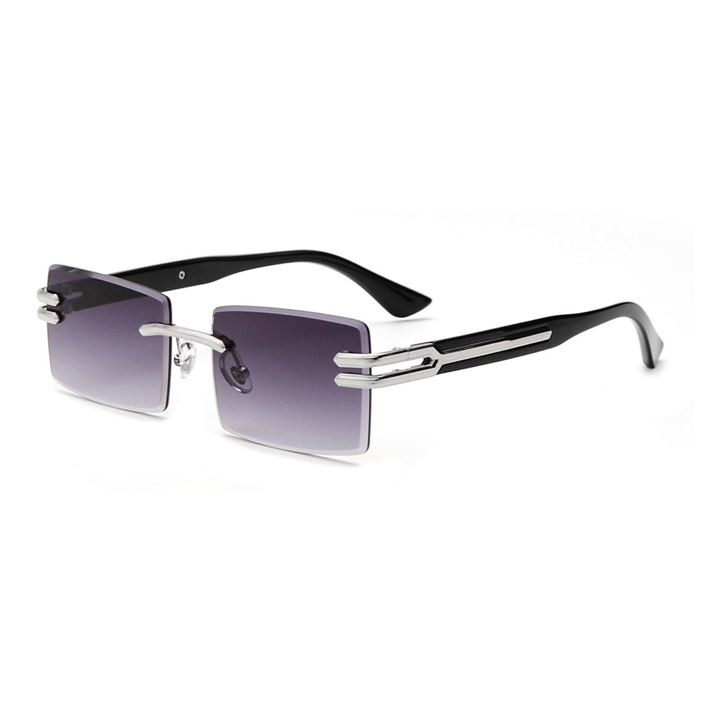 Title 5, Square Fashion Sunglasses Without UV Protection