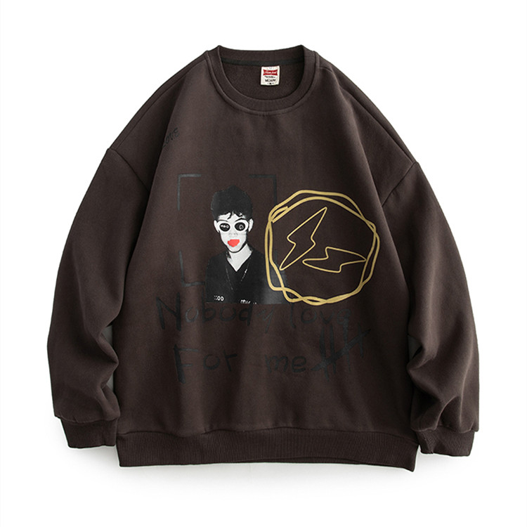 Men's And Women's High Street Versatile Leisure Jacket Tide Sweater