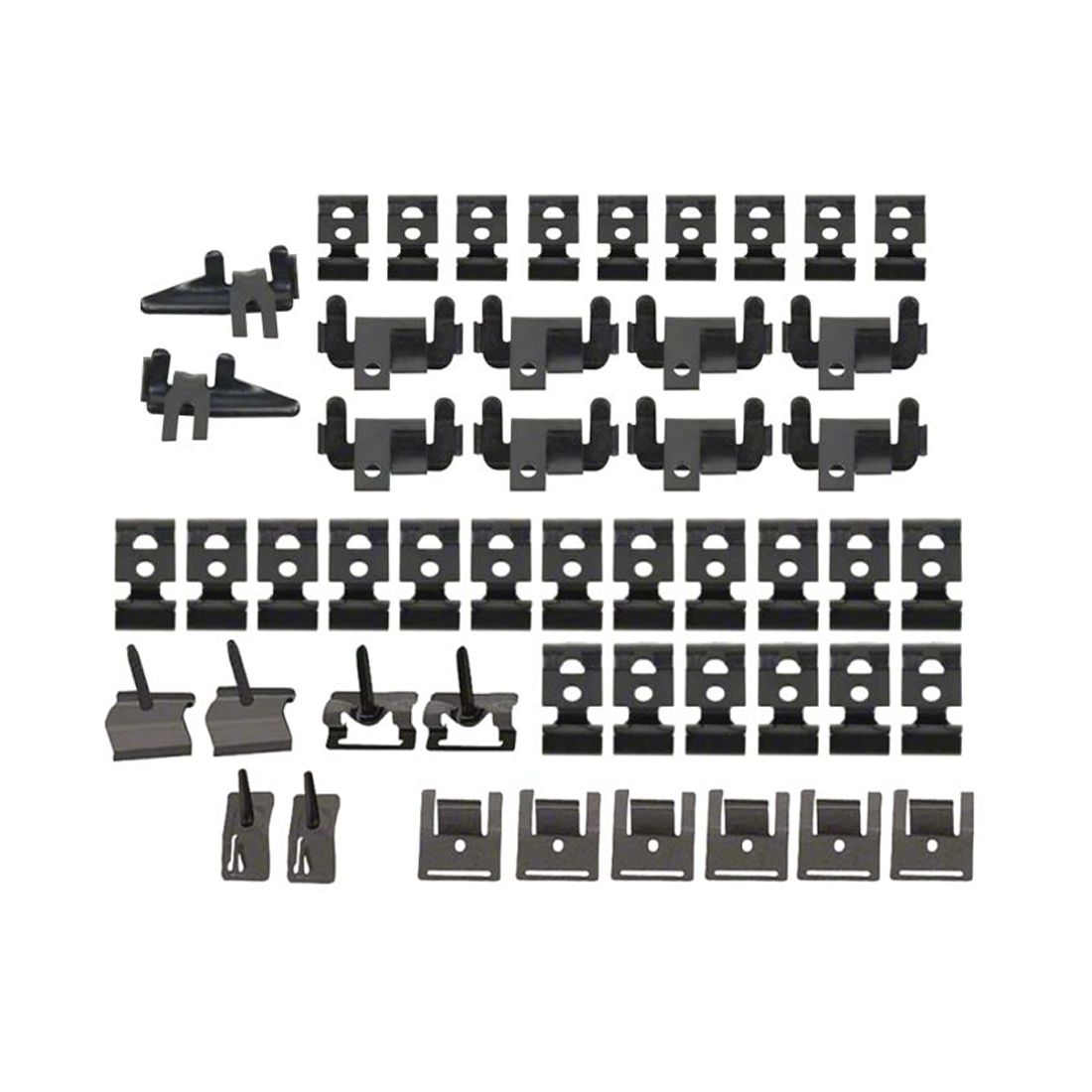 Windshield And Back Glass Molding Clip Set For 63-64 Impala Base 2 Door Hardtop