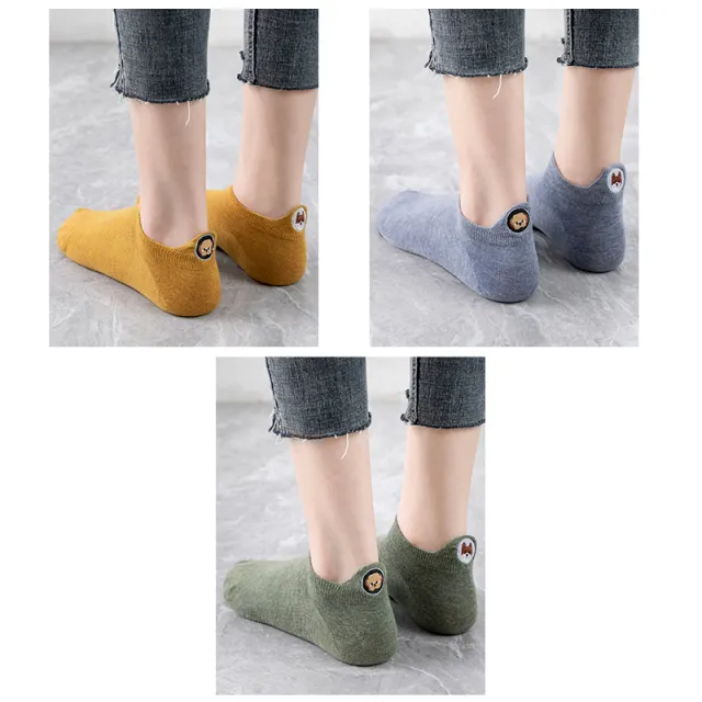 Socks Women's Socks Shallow Mouth Cotton Boat Socks Couples Mid tube Low 1Style Onesize - Shop at LoveMi