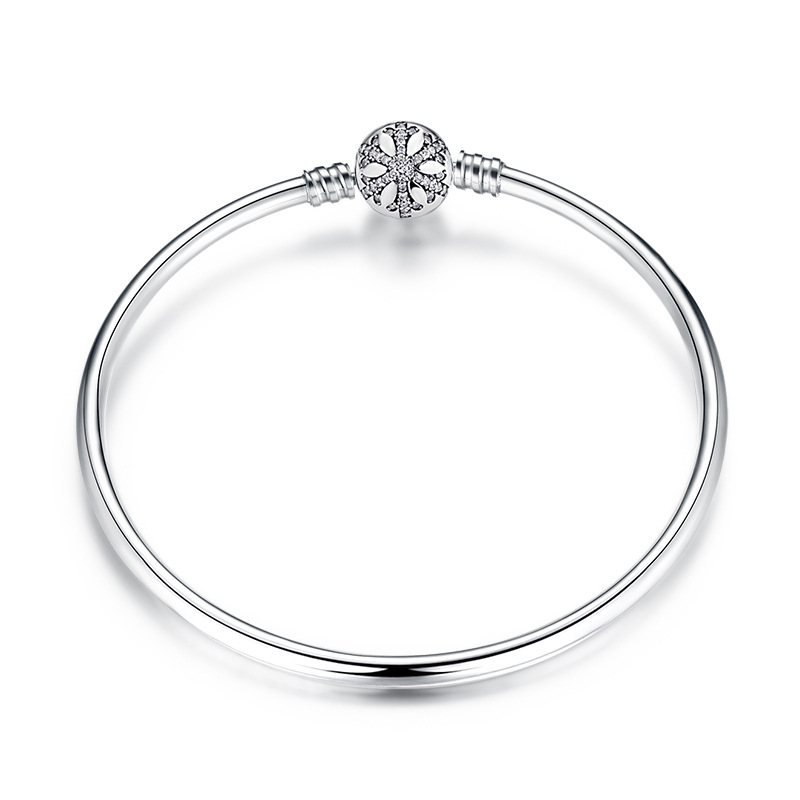 Title 9, S925 Sterling Silver 4,5 mm perla Jednostavna o...