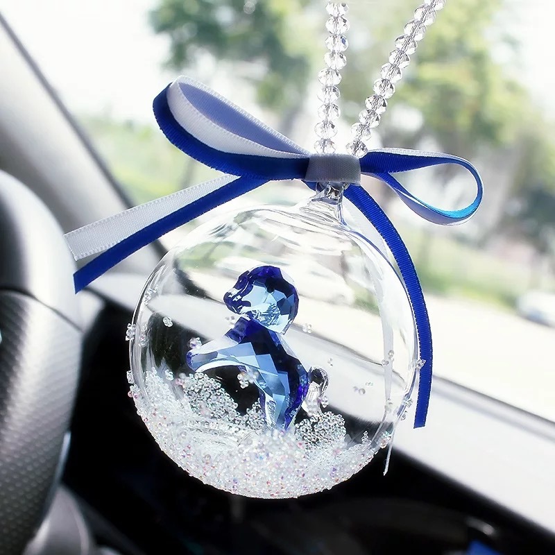 Crystal ball blue