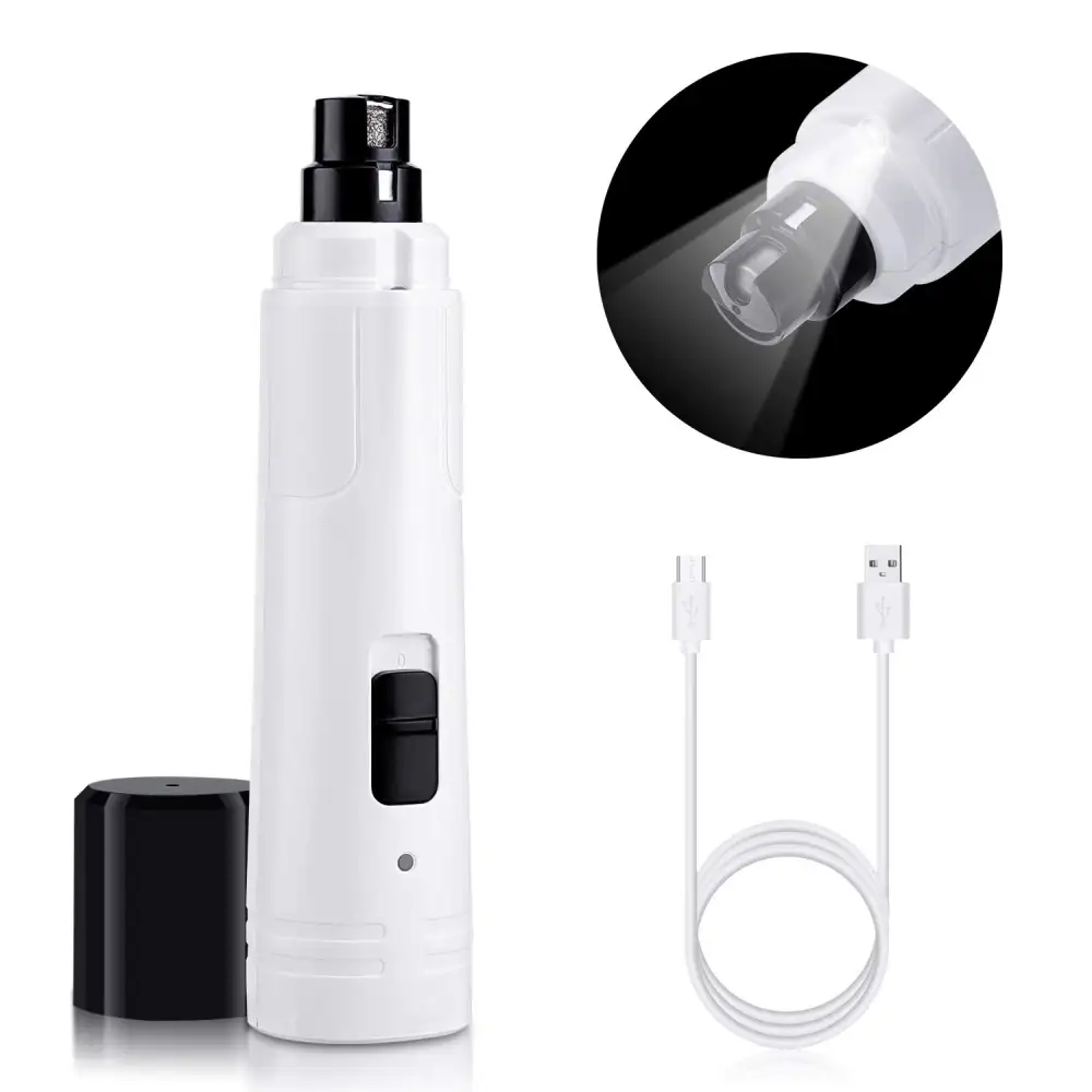 Electric Pet Nail Shaver Clipper Professional Teddy Cat