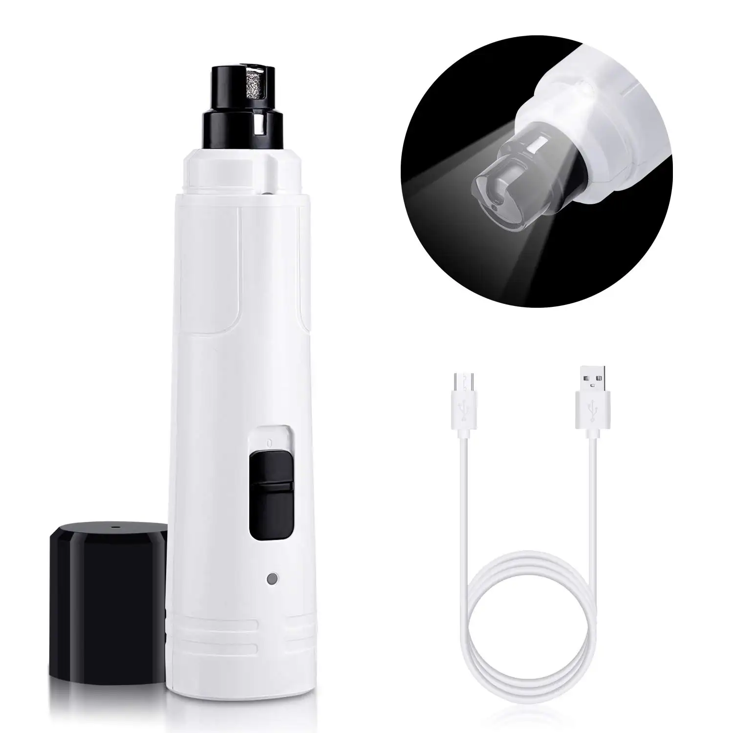 Electric Pet Nail Shaver Clipper Professional Teddy