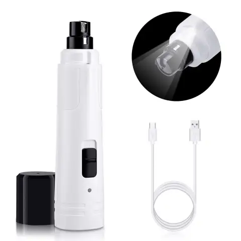 Electric Pet Nail Shaver Clipper Professional Teddy Cat