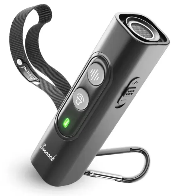 High Power Portable Ultrasonic Dog Repellent Device Black - Shop at LoveMi