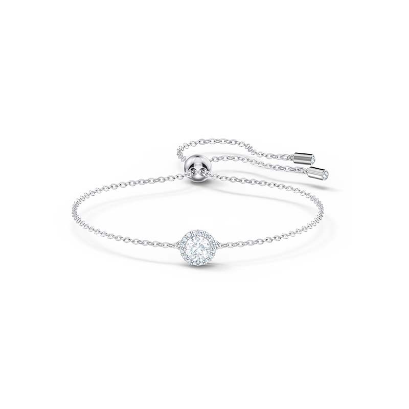 Temperament And Generous Dense Set Round Diamond Shape Bracelet