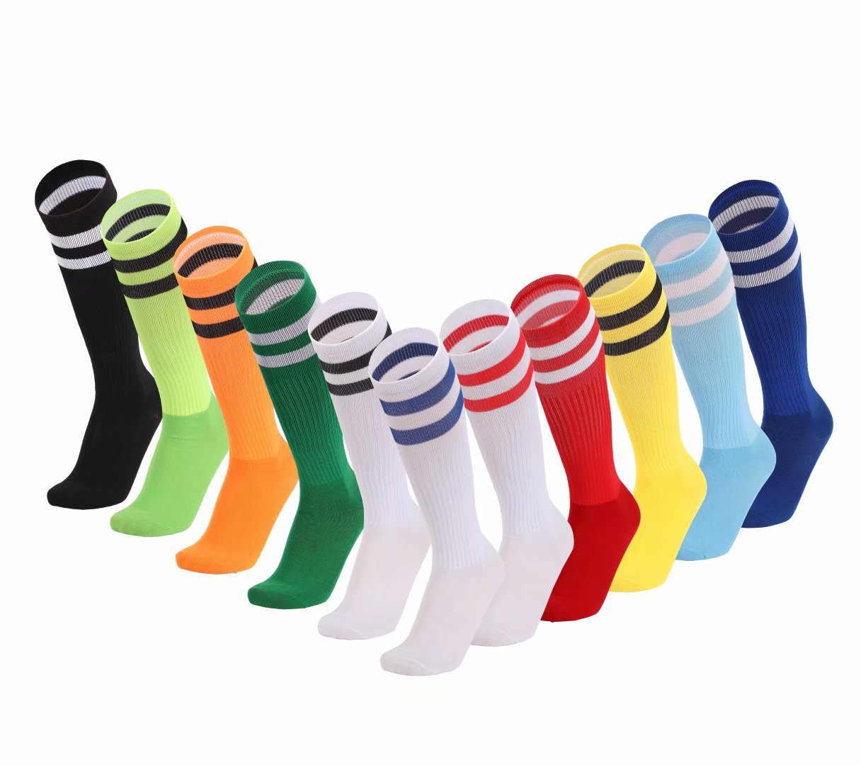 Title 6, Blank version of football socks long tube