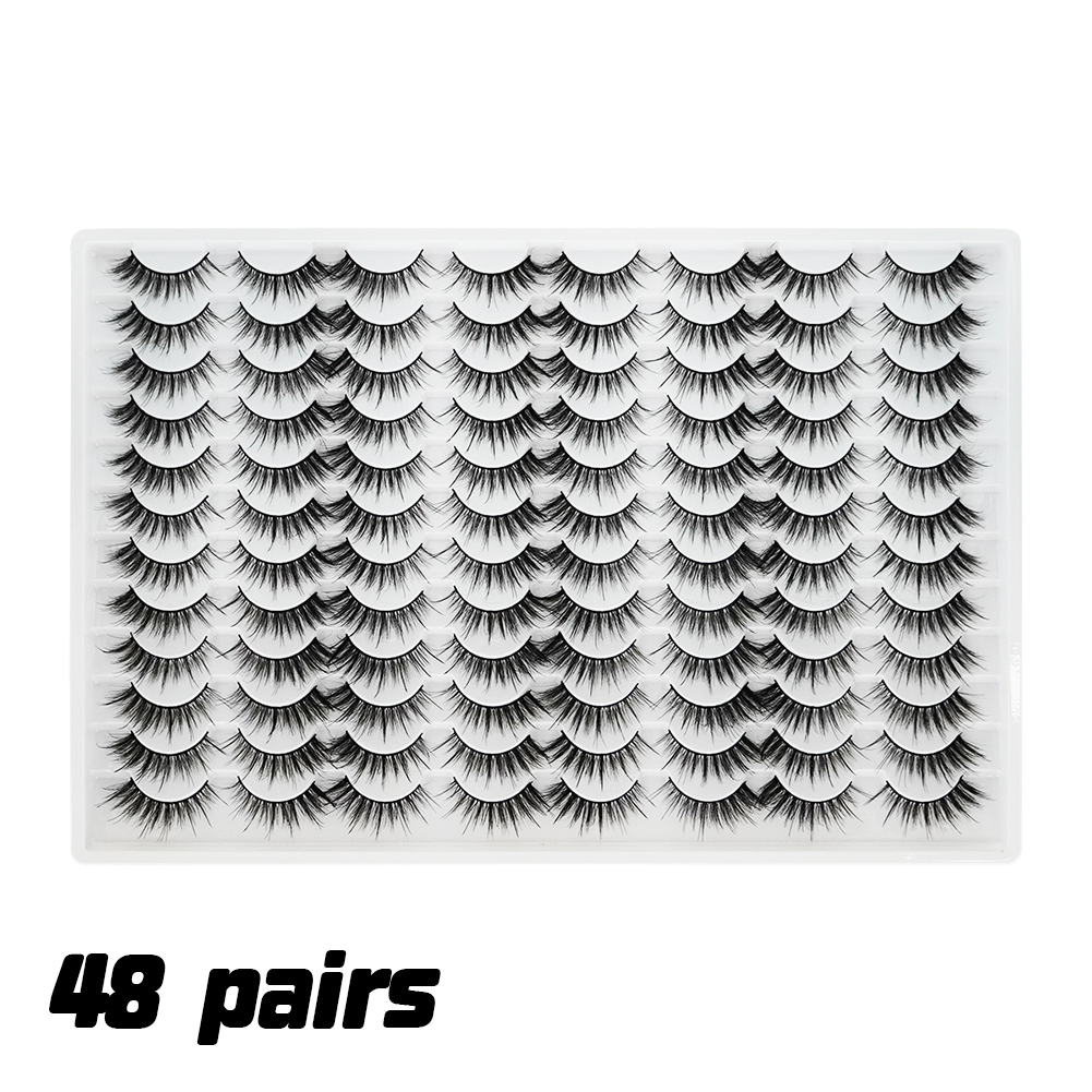 3D False Eyelashes Are Multi layered, Realistic, Soft And Comfortable Black - Shop at LoveMi