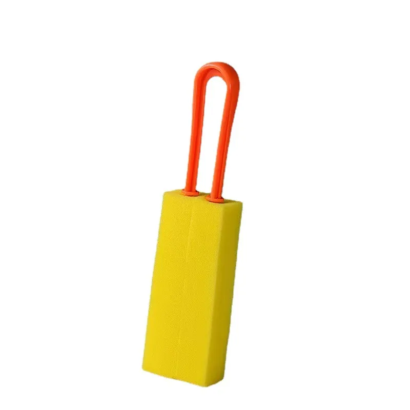 Extended Household Cleaning Cup Brush Without Dead Corner - Orange