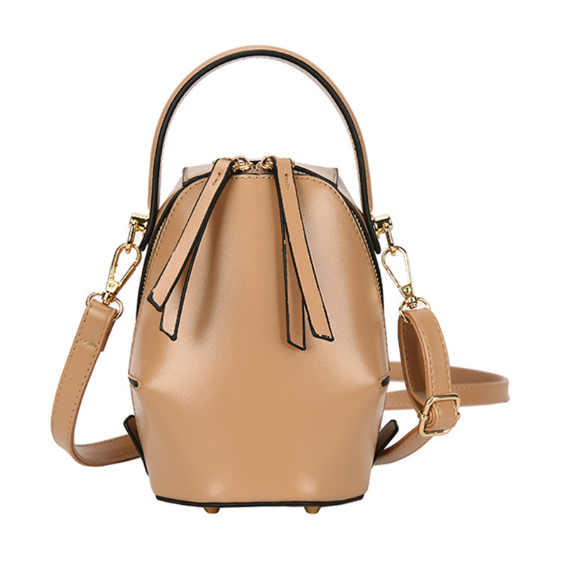 Trendy One-shoulder Messenger Goose Egg Personalized Portable Bucket Bag