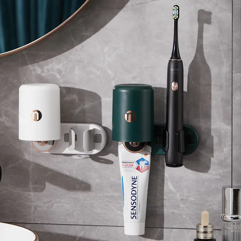 Light Luxury Automatic Storage Hole-free Electric Toothbrush Holder