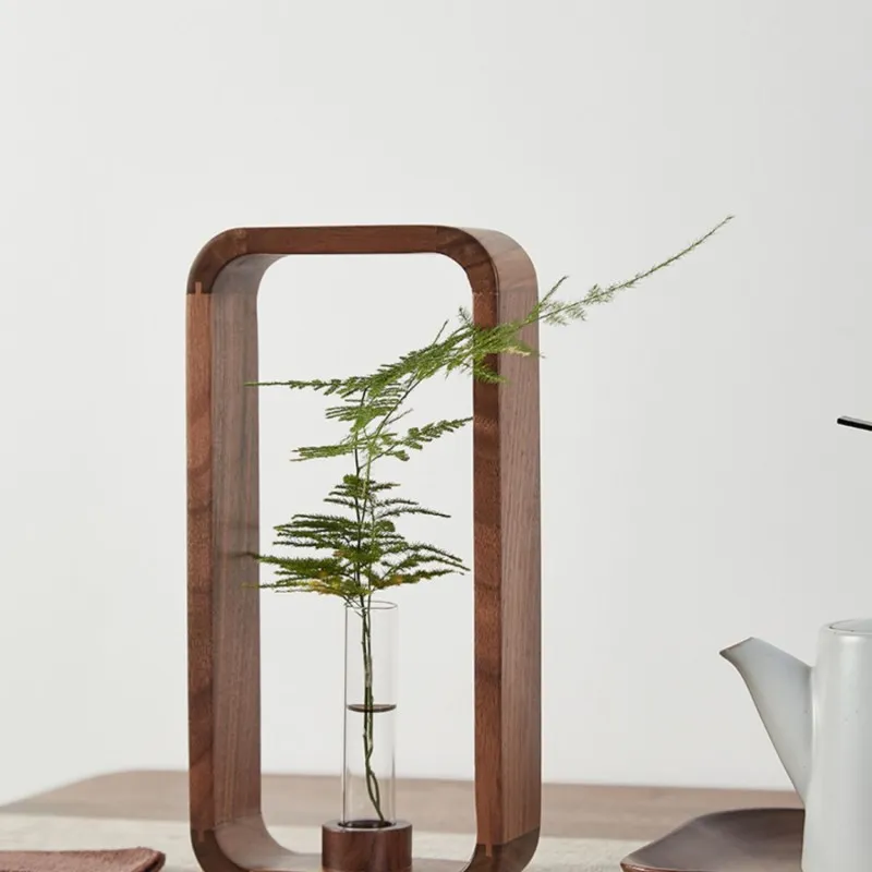 Vase Decoration Living Room Tabletop Flower Arrangement Glass Water Flower Garden – image 3