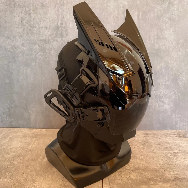 Masque de Cosplay Sombre — Couvre-Visage Complet pour Fête 3