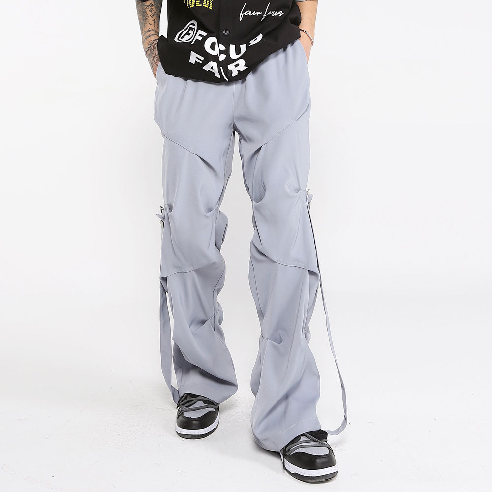 Title 6, High Street Tide Loose Micro-Flare Pants