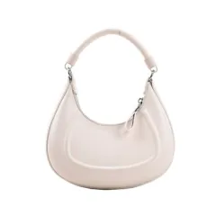 Versatile Chain Eva Bag Shoulder Crossbody - White - View 1