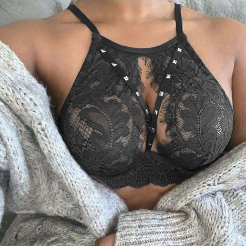 New Ladies Lace Thin Rivets