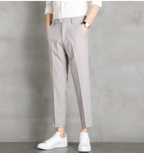 Title 12, Business Formal Suit Pants Straight Casual Nine...