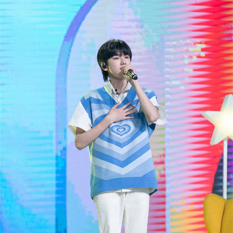 Love Knitted Vest Sweater Autumn Student Wool Vest