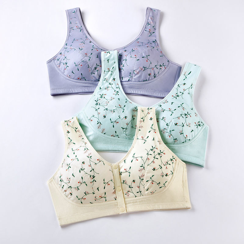 Title 5, Wirefree Bra Front Button Vest Daily comfort an...