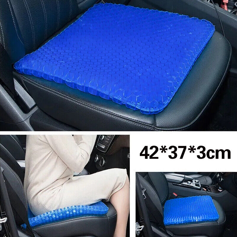 Honeycomb Breathable Gel Seat Cushion Cooling Double Thick Egg Sitting Pad Mat