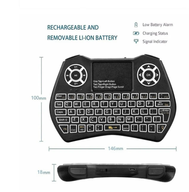 Trådløst tastatur 3 - Miniatyr 3