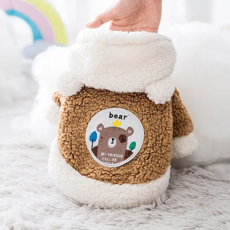 Thickened Warm Cotton Two-legged Cartoon Plus Velvet