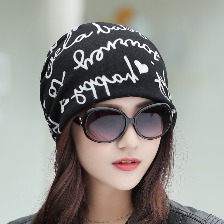 Women’s Fashion Pullover Cap, Scarf And Neck Sleeve