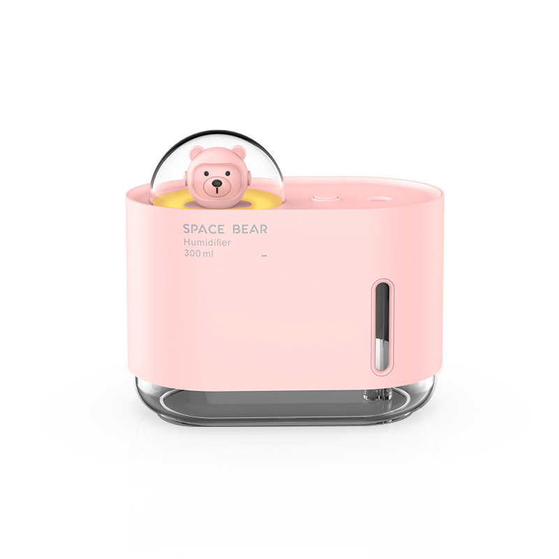 New Cute Pet Humidifier Spray Water Meter Night Light Usb — foto 8
