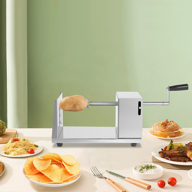 Stainless Steel Twister Potato Slicer Cutter Spiral Cutter Potato Chips Twister French Fry Vegetable Cutter — foto 2