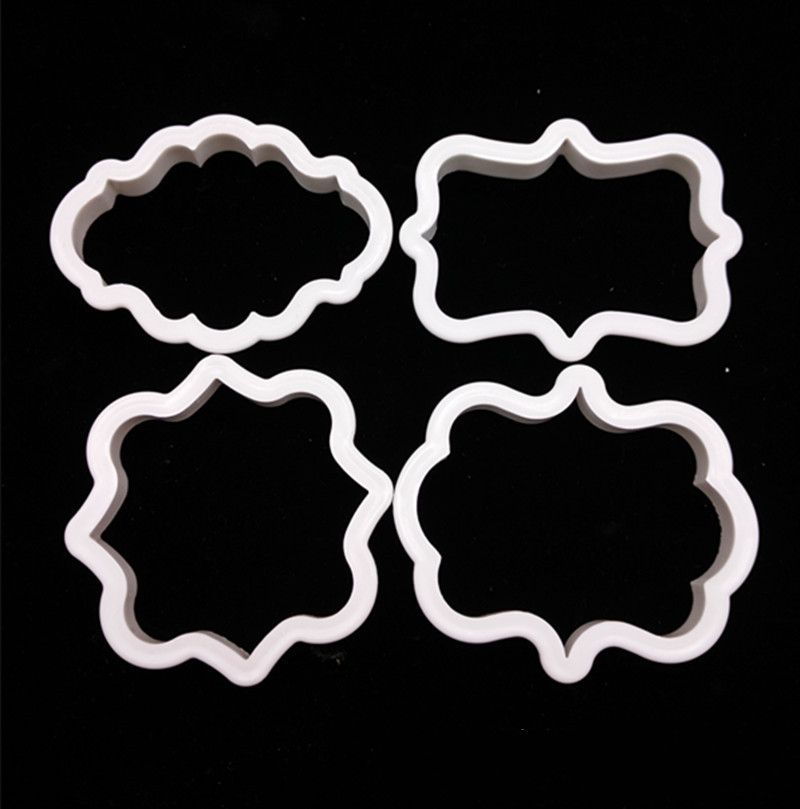 Title 2, 4-piece Blessing Style Fondant Cake Mould