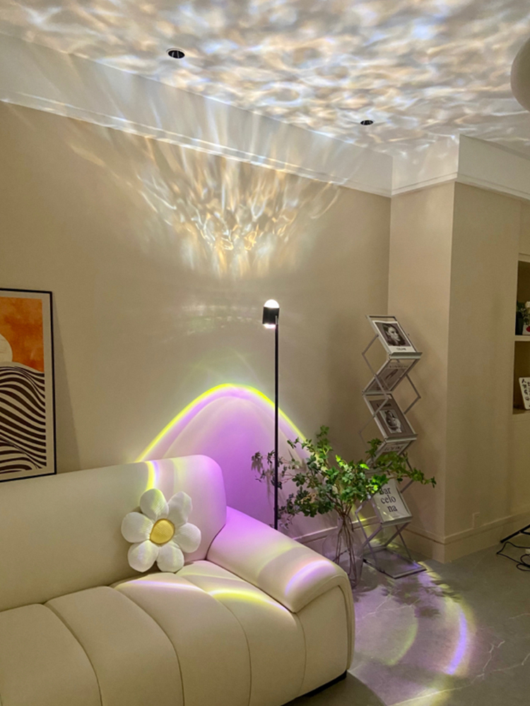 Sunset Red Projection Floor Lamp