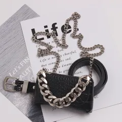 New High End Pattern Coin Purse - Black - View 1