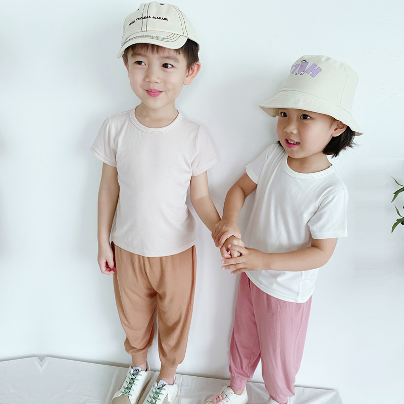 Infant Children's Short-sleeved Bottoming Shirt Top T-shirt