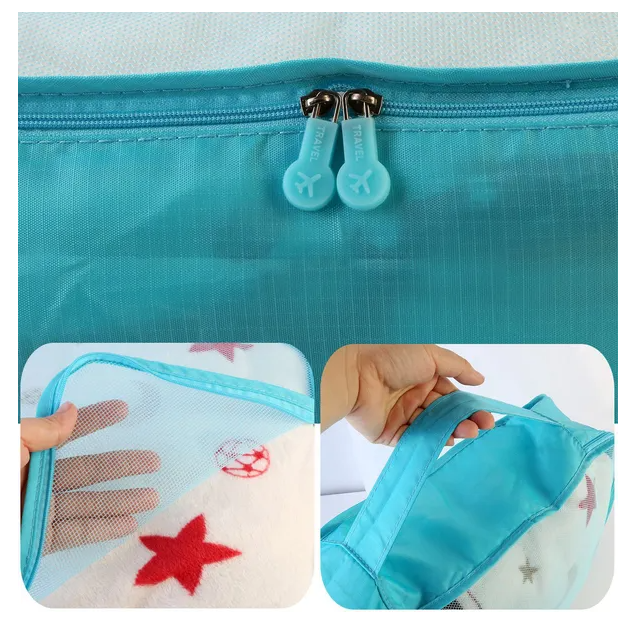 Clothes Storage Bags Water-Resistant Travel Luggage Organizer Clo…