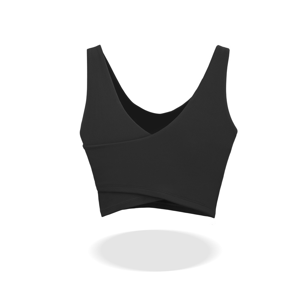 Title 8, V-neck Sexy Slim Fit Fitness Back Bra