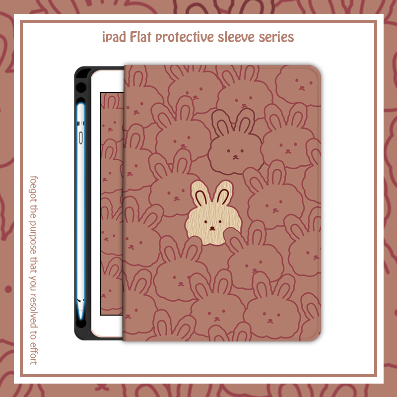 Cartoon Cute Rabbit Silicone Computer Case — foto 3
