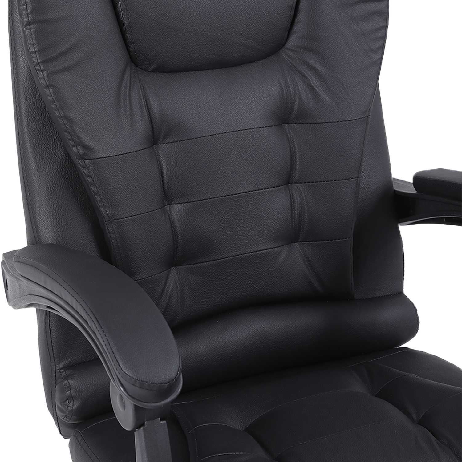 Ergonomic Executive Office Chair,Faux Leather,Adjustable Height 45-55cm — image 4