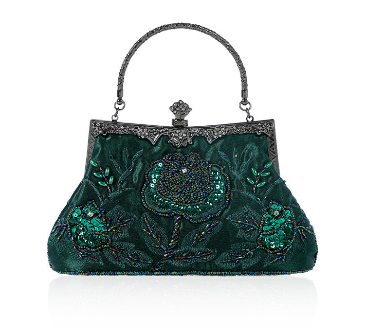 Title 6, Fashion Exquisite Retro Beaded Bag